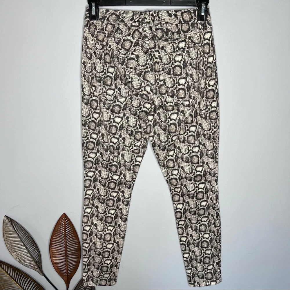 Good American Snake Print Good Leg Jean‎ D2